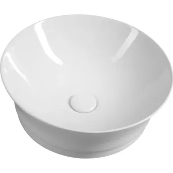 Sapho Idea Keramické umyvadlo 42 cm, na desku, bez přepadu, bílá WH103