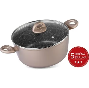 Hrnec MagicHome hrnec coffee black line 4,0l, s poklicí, 24cm 801733