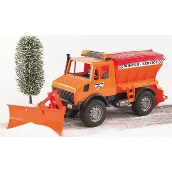 BRUDER Auto MB Unimog zimní údržba