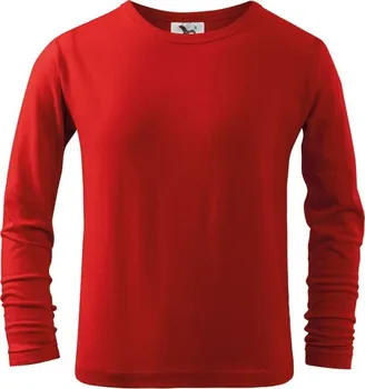 Chlapecké tričko Malfini Fit-T LS červené 134