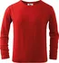Chlapecké tričko Malfini Fit-T LS červené 134