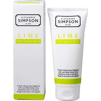 Simpsons Post Shave Balm Lime - balzám po holení 100 ml