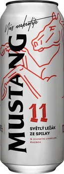 Pivo Ostravar Mustang 11° 0,5 l plech