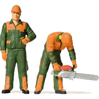 Modelová železnice Postavičky Lesáci G - Preiser 44912 (Zahradní železnice)