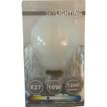 Žárovka LED žárovka E27 SKYLIGHTING 10W HPFL-2710SD 4200K neutrální bílá