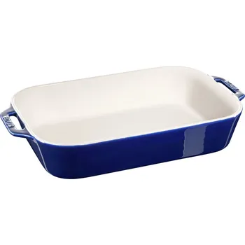 Staub zapékací keramická mísa 34 x 24 cm/4,5 l tmavě modrá, 40511-149