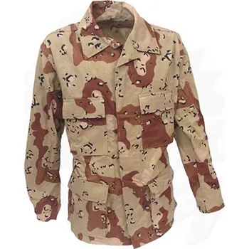 Blůza BDU Desert6 - originál U.S. Nová (Vojenské, army, maskáčové outdoorové oblečení. Blůza je ušita z pevného materiálu pro celoroční použití ( 50% nylon, 50% cotton ).)