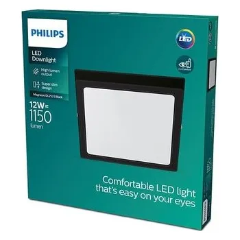 MAGNEOS SVÍTIDLO PŘISAZENÉ HRANATÉ LED 12W 1150lm 2700K, černá