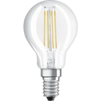 Žárovka Žárovka LED E14 P45 CL 4W = 40W 470lm 2700K Warm 300° Filament OSRAM STAR