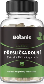 Přírodní produkt Botanic Přeslička rolní extrakt 10:1 600 mg 60 cps.