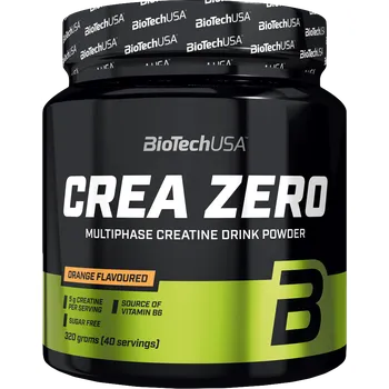 Anabolizér BioTech USA Crea ZERO 320 g Příchuť: pomeranč