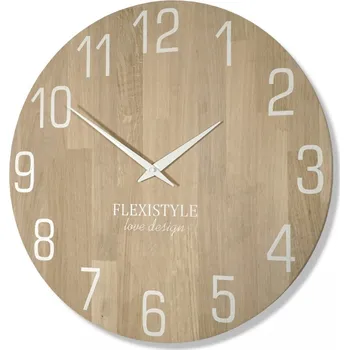 Hodiny Kvalitné dubové nástenné hodiny 50 cm