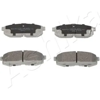 Brzdová destička Sada brzdových destiček, kotoučová brzda ASHIKA 51-03-316