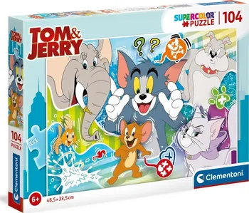 Puzzle Clementoni Tom & Jerry 104 dílků