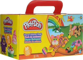modelína a plastelína Hasbro Play-Doh Super Color Pack 20 ks