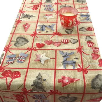 Vánoční ubrusy, prostírky Rakani 40x120