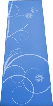 podložka na cvičení Spartan Sport Yoga Matte karimatka 170 x 60 x 0,4 cm modrá