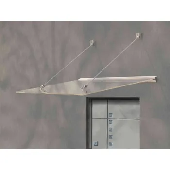 Stříška nad vchodové dveře stříška nad dveře LANITPLAST LAZUR 150/97 bílá