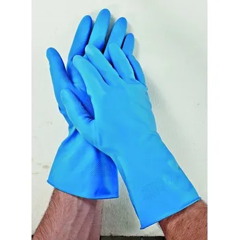 Pracovní rukavice Latexové rukavice modré Starling Blue vel. 7 1 pár