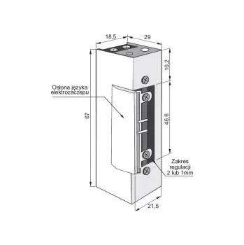 Příslušenství k oknu DAB Trade Elektrický otvírač 1420RFT 6-12AC/DC