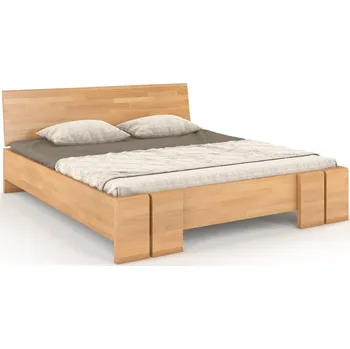 Postel Postel s úložným prostorem - Vestre - buk Odstín moření: Buk přírodní, Rozměr: 120x200