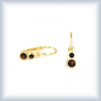 Náušnice bílé zlato