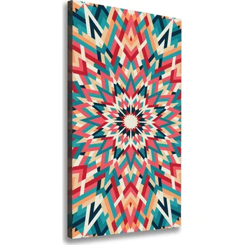 Obraz Vertikální Vertikální Foto obraz na plátně do obýváku Kaleidoskop
