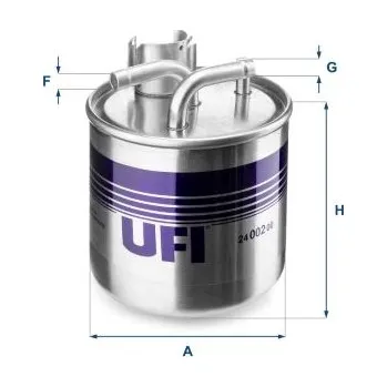 Autodíl Palivový filtr UFI 24.002.00