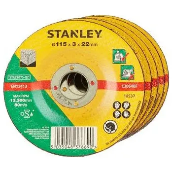 Brusný kotouč Stanley kotouč na beton, kámen vypouklý O 115x22mm, tl. 3,2mm 1ks