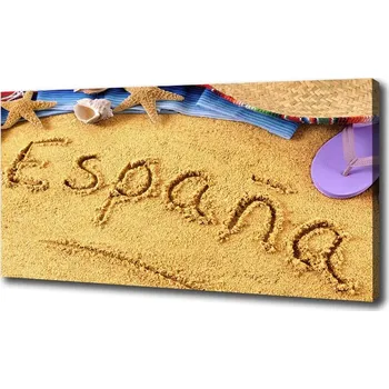 Obraz Foto obraz na plátně Španělský nápis