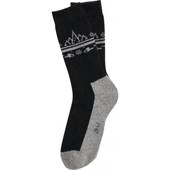 Pánské ponožky STIHL Ponožky XMAS šedo-černé (2páry) 39-42