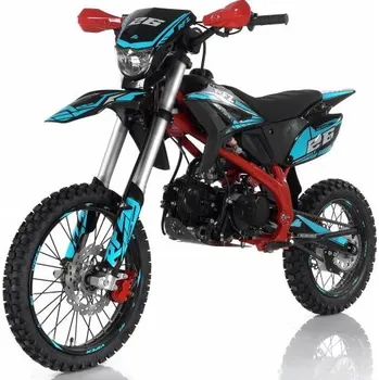 malá motorka Apollo pitbike Viper el.start modro-červená