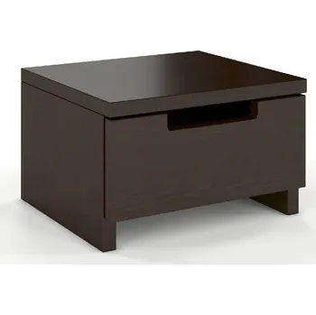 Noční stolek Noční stolek borovice - Spektrum 1S Odstín moření: Palisander