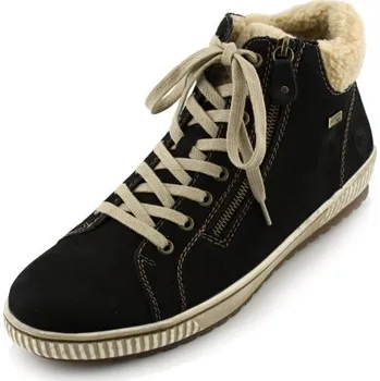 Dámská zimní obuv Zimní nadměrné REMONTE DF0770 schwarz (nadměrná zimní dámská obuv)