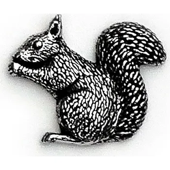 Lovecký odznak veverka sedící