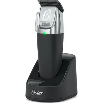 Strojek na vlasy Oster Fast Feed Cordless Clippers Black - Profesionální akumulátorový stříhací strojek