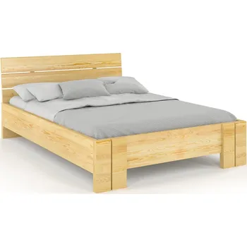 Postel Prodloužená postel Arhus - borovice Odstín moření: Borovice přírodní, Rozměr: 120x220