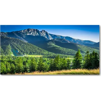 Obraz Foto-obraz fotografie na skle Skokanský můstek Tatry