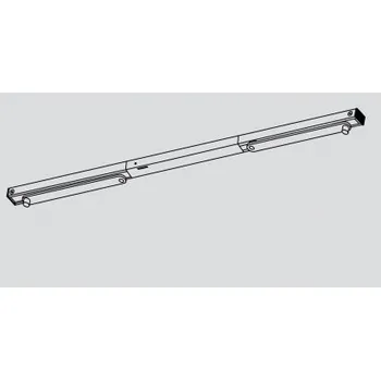 Zavírač dveří Kluzná lišta GEZE R-ISM TS 5000, stříbrná