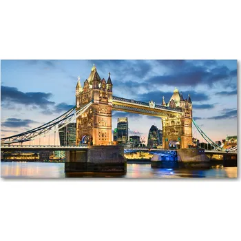 Obraz Foto obraz fotografie na skle Tower bridge Londýn
