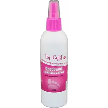 Kosmetika na nohy Chemek Top Gold deodorant nohou s měsíčkem a šalvějí a TTO 150g