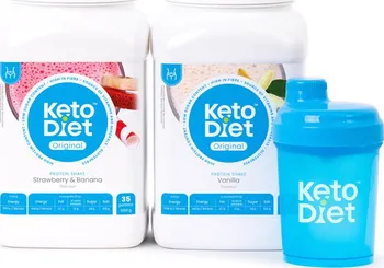 Keto dieta KetoDiet Proteinové nápoje Basic 1. krok na 2 týdny 70 porcí