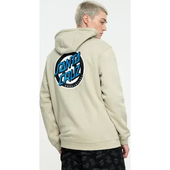 Pánské oblečení SANTA CRUZ mikina - Roskopp Target Hood Nickel (NICKEL)