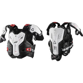 Motocyklový chránič hrudi a pátěře LEATT (2022/2023) CHRÁNIČ HRUDNÍKU 6,5 PRO BÍLÁ BARVA BÍLÁ/ČERNÁ VELIKOST XXL