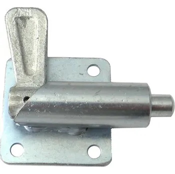 Přívěs k motorovému vozidlu Zajišťovací kolík s pružinou pravý (s plotnou)