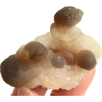 Přírodní kámen Sběratelský chalcedon šedý (51g)