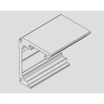Zavírač dveří GEZE Levolan 60 kolejnice, 2050 mm, NIRO