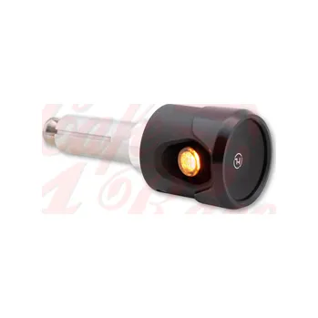 Osvětlení pro motocykl HIGHSIDER AKRON-FLASH LED směrovka v koncovce řídítek