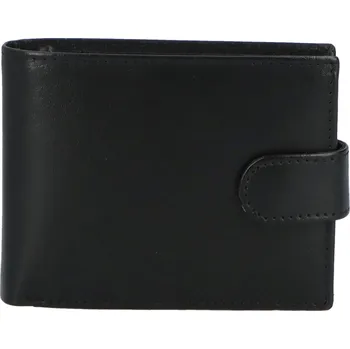 Peněženka Pánská kožená peněženka černá - Tomas Breno černá