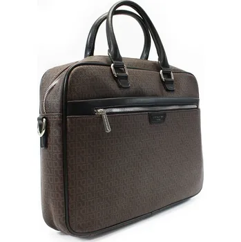 brašna na notebook Kvalitní tmavě hnědá pánská taška na notebook Taneli